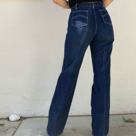 VTG 1970s High Rise Denim - Picture 9 of 16